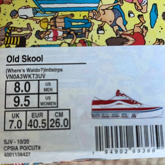 Vans Old Skool Where’s Waldo? Intlstrps WMNS - Picture 16 of 16